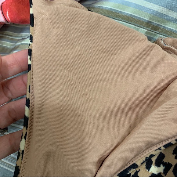 Aerie Leopard Wrap One Piece Swimsuit - Picture 4 of 4